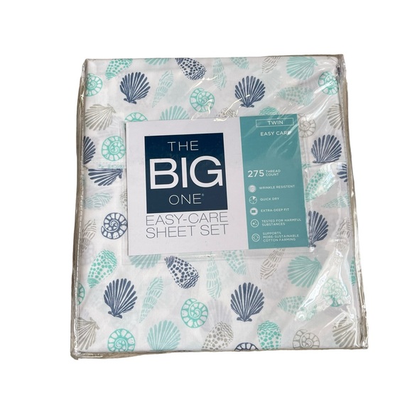 The Big One Bedding The Big One Easy Care Sea Shell Beach Print